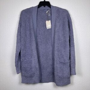 Barefoot Dreams Cozy Chic Knit Rib Cardigan. Sz S.